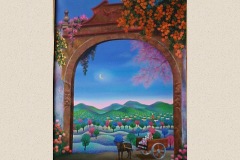 El arco de las flores